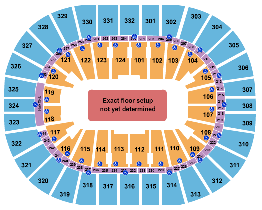 Smoothie King Center Journey Seating Chart